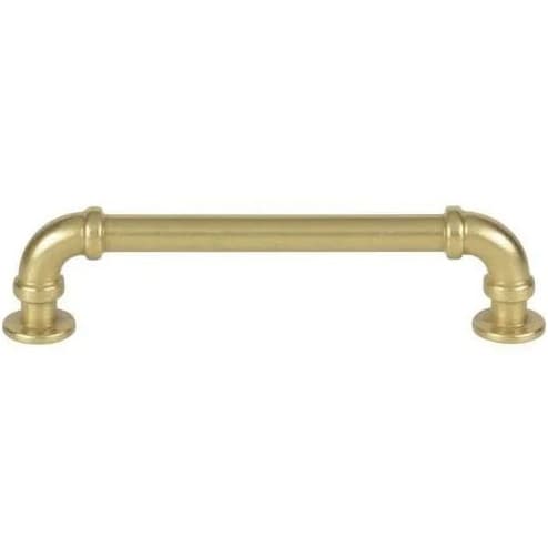 Top Knobs Steam Punk 5-1/16" (128 mm) Center to Center Vintage Brass Pull, 368-UB
