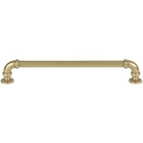 Top Knobs Steam Punk 7-9/16" (192 mm) Center to Center Vintage Brass Pull, 369-UB