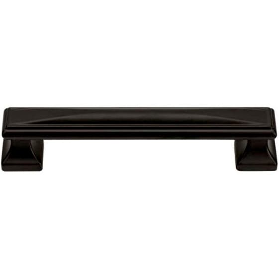 Top Knobs Wadsworth Series 5-1/16" (128 mm) Center to Center Matte Black Pull, - 373-BL