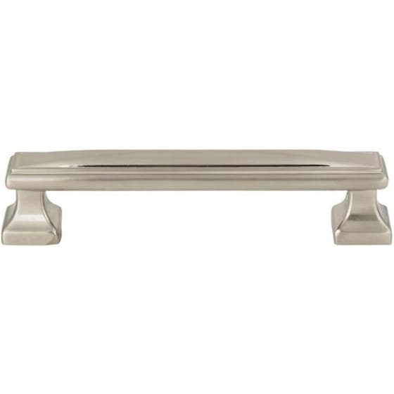 Top Knobs Wadsworth Series 5-1/16" (128 mm) Center to Center Brushed Nickel Pull, - 373-BRN