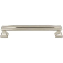 Top Knobs Wadsworth Series 6-5/16" (160 mm) Center to Center Brushed Nickel Pull, - 374-BRN