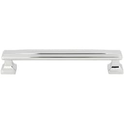 Top Knobs Wadsworth Series 6-5/16" (160 mm) Center to Center Polished Chrome Pull, - 374-CH