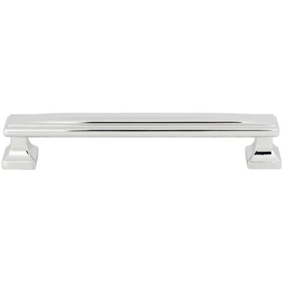 Top Knobs Wadsworth 6-5/16" (160 mm) Center to Center Polished Chrome Pull, 374-CH