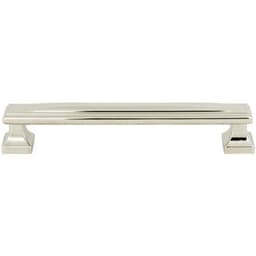 Top Knobs Wadsworth Series 6-5/16" (160 mm) Center to Center Polished Nickel Pull, - 374-PN
