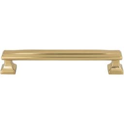 Top Knobs Wadsworth Series 6-5/16" (160 mm) Center to Center Warm Brass Pull, - 374-WB