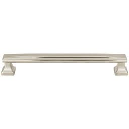 Top Knobs Wadsworth Series 7-9/16" (192 mm) Center to Center Brushed Nickel Pull, - 375-BRN