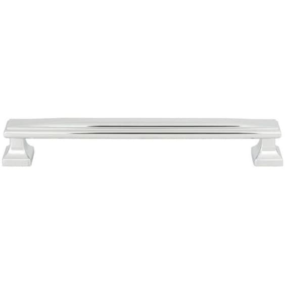 Top Knobs Wadsworth 7-9/16" (192 mm) Center to Center Polished Chrome Pull, 375-CH