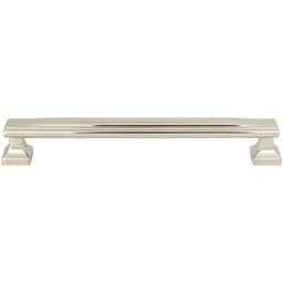 Top Knobs Wadsworth Series 7-9/16" (192 mm) Center to Center Polished Nickel Pull, - 375-PN