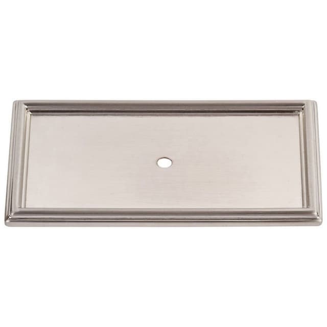 Campaign Rope Backplate 3-11/16" Long Brushed Nickel Atlas Homewares