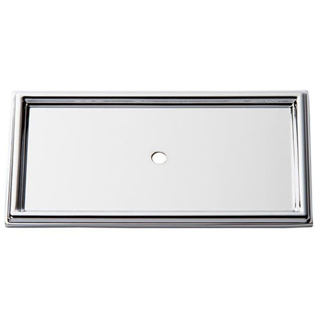 Campaign Rope Backplate 3-11/16" Long Polished Chrome Atlas Homewares