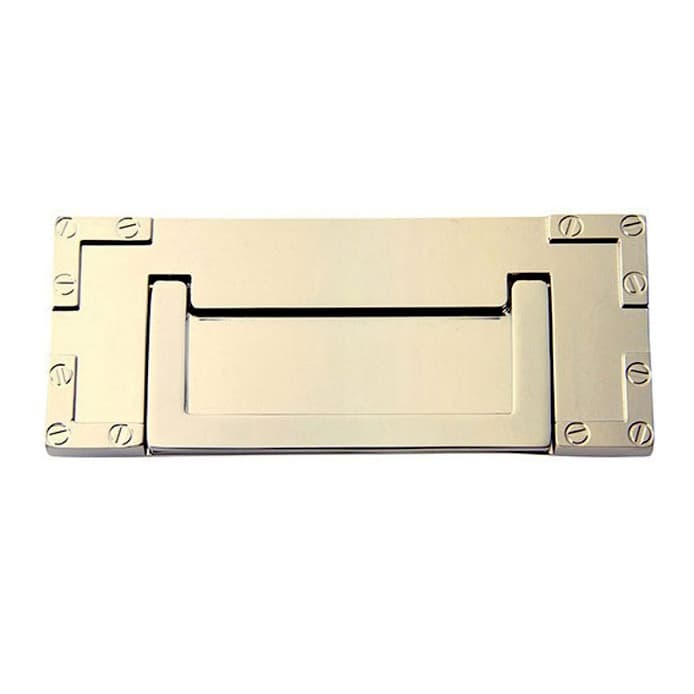 Top Knobs Campaign Series 3" (76 mm) Center to Center Polished Brass Pull, - 380-PB