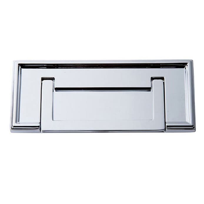 Top Knobs Campaign Series 3" (76 mm) Center to Center Polished Chrome Pull, - 381-CH