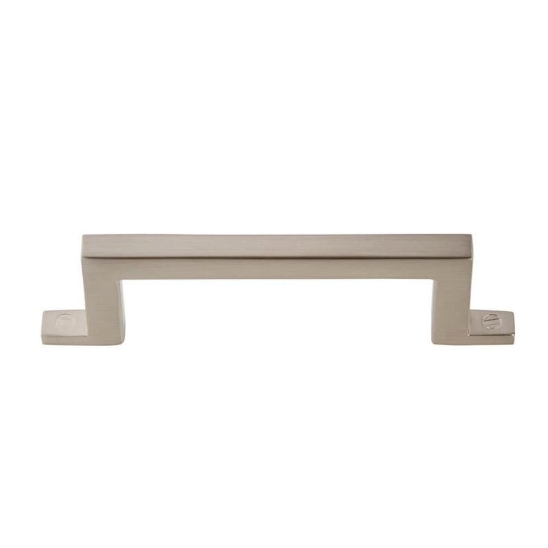 Top Knobs Campaign Series 3" (76 mm) Center to Center Brushed Nickel Pull, - 384-BRN