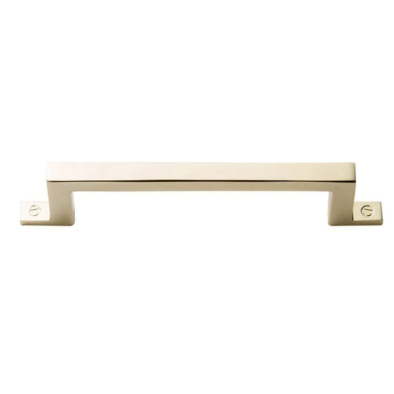Top Knobs Campaign 3-3/4" (95 mm) Center to Center Polished Brass Pull, 385-PB
