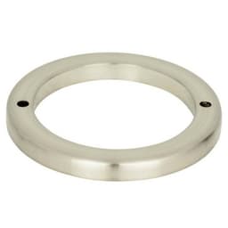 Tableau Round Base 2-1/2" Center to Center Brushed Nickel Atlas Homewares