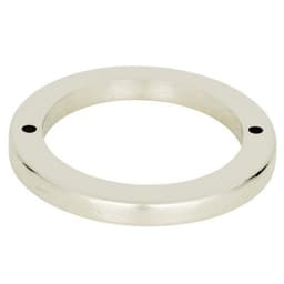 Tableau Round Base 2-1/2" Center to Center Polished Nickel Atlas Homewares