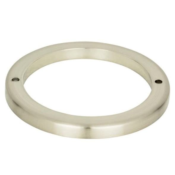 Atlas Homewares Tableau Backplate/Pull 3" (76mm) Center to Center Brushed Nickel, 391-BN