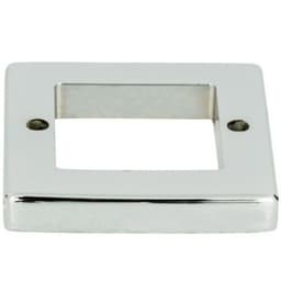 Tableau Square Base 1-7/16" Center to Center Polished Chrome Atlas Homewares