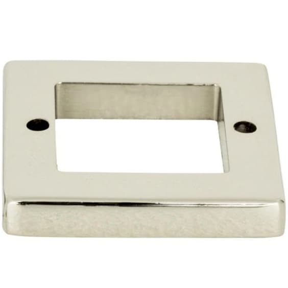 Tableau Square Base 1-7/16" Center to Center Polished Nickel Atlas Homewares
