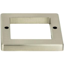 Tableau Square Base 1-13/16" Dia Brushed Nickel Atlas Homewares