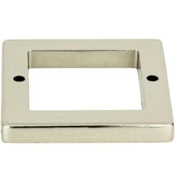 Tableau Square Base 1-13/16" Dia Polished Nickel Atlas Homewares