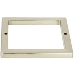 Tableau Square Base 3" Center to Center Brushed Nickel Atlas Homewares