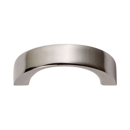Top Knobs Tableau 1-7/16" (37 mm) Center to Center Polished Nickel Pull, 396-PN