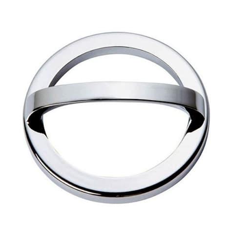 Top Knobs Tableau 3" (76 mm) Center to Center Polished Chrome Pull, 407-CH