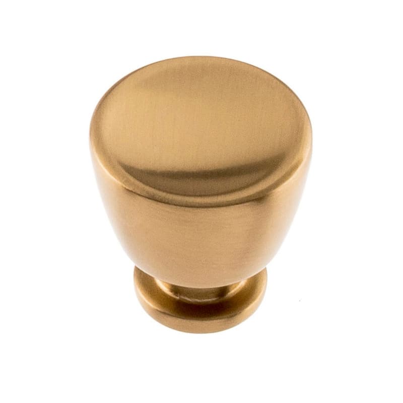 Top Knobs Conga 1-1/8" (28.5 mm) Diameter Warm BrassKnob, 412-WB