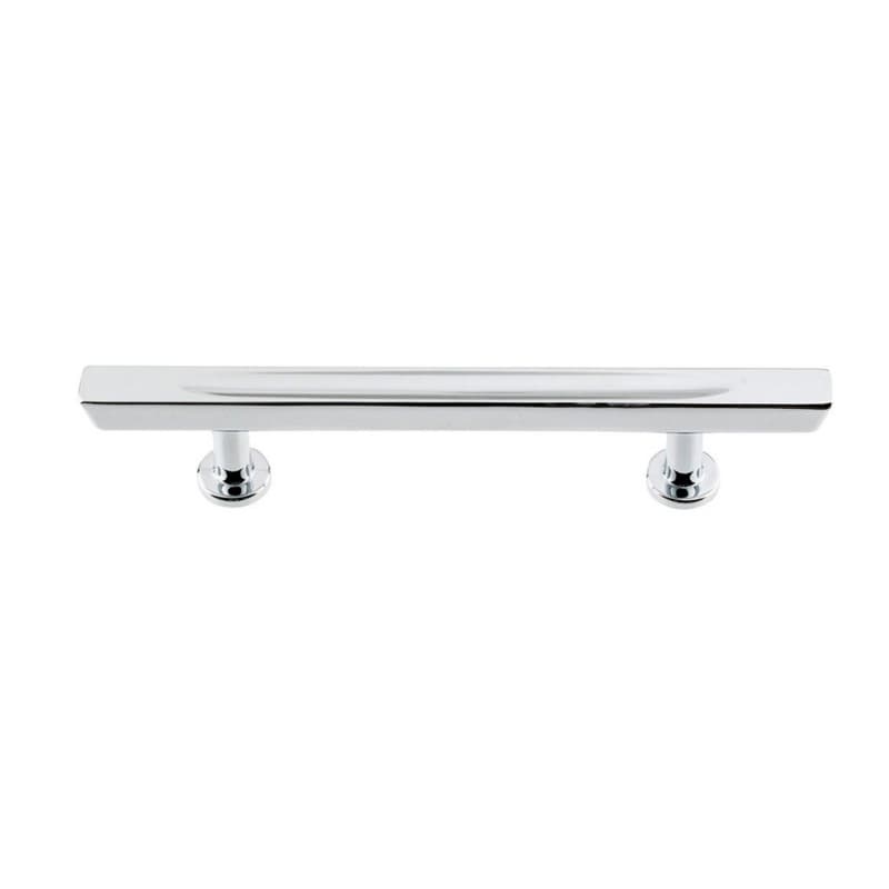 Top Knobs Conga 3-3/4" (95 mm) Center to Center Polished Chrome Pull, 414-CH
