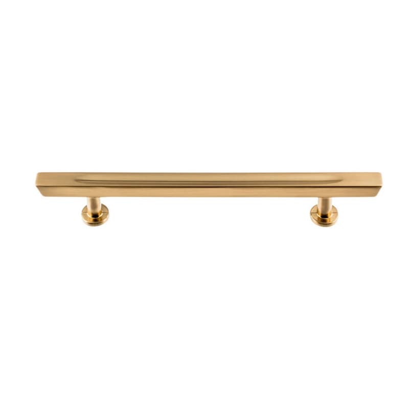 Top Knobs Conga Series 5-1/16" (128 mm) Center to Center Warm Brass Pull, - 415-WB