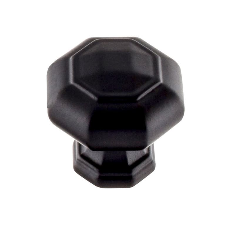 Top Knobs Elizabeth 1-1/4" (32 mm) Diameter Matte BlackKnob, 418-BL