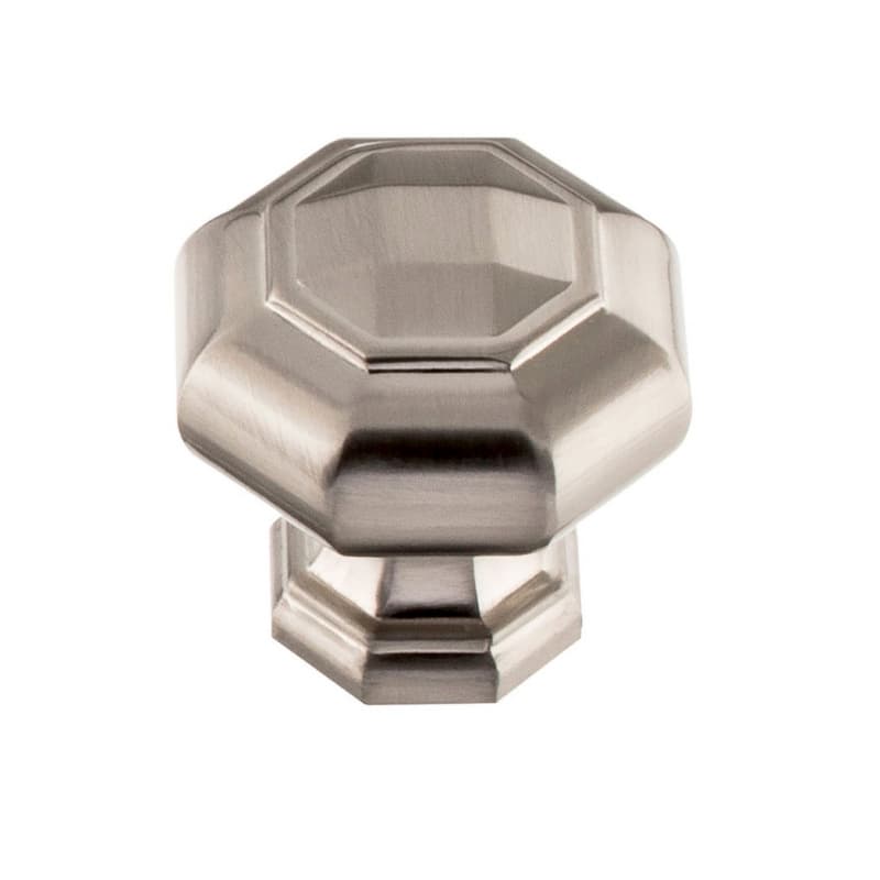 Top Knobs Elizabeth 1-1/4" (32 mm) Diameter Brushed NickelKnob, 418-BRN