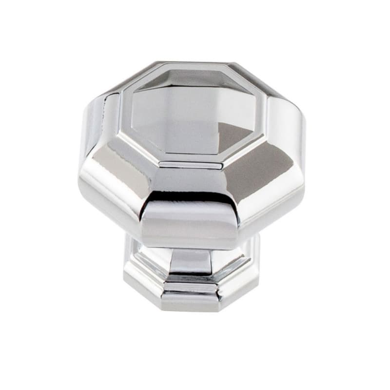 Top Knobs Elizabeth Series 1-1/4" (32 mm) Diameter Polished ChromeKnob, - 418-CH
