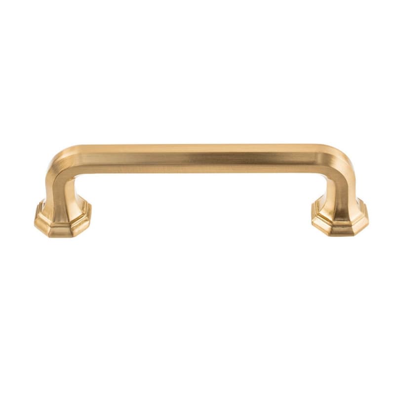 Top Knobs Elizabeth Series 3-3/4" (95 mm) Center to Center Warm Brass Pull, - 419-WB