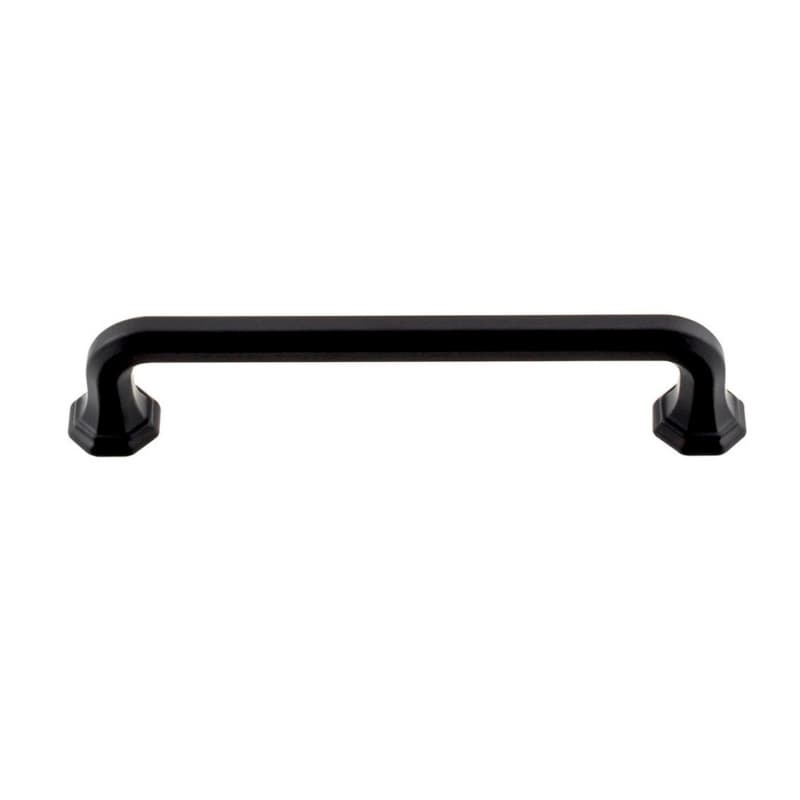 Top Knobs Elizabeth 5-1/16" (128 mm) Center to Center Matte Black Pull, 420-BL