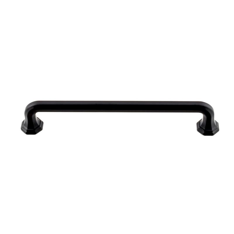 Top Knobs Elizabeth 6-5/16" (160 mm) Center to Center Matte Black Pull, 421-BL
