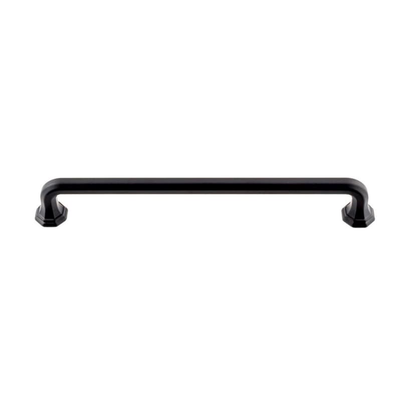 Top Knobs Elizabeth 7-9/16" (192 mm) Center to Center Matte Black Pull, 422-BL