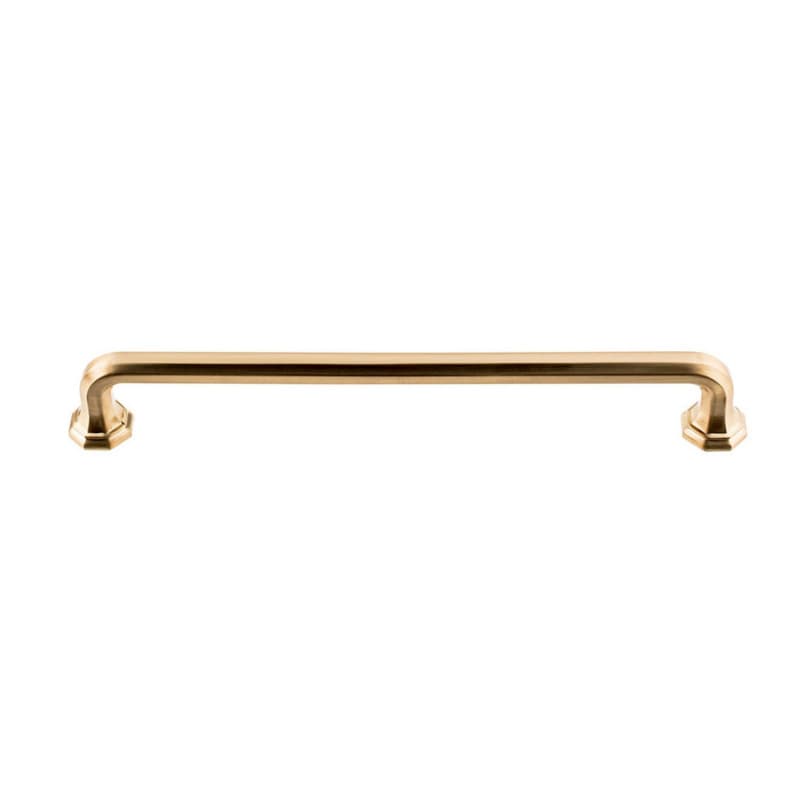 Top Knobs Elizabeth Series 7-9/16" (192 mm) Center to Center Warm Brass Pull, - 422-WB