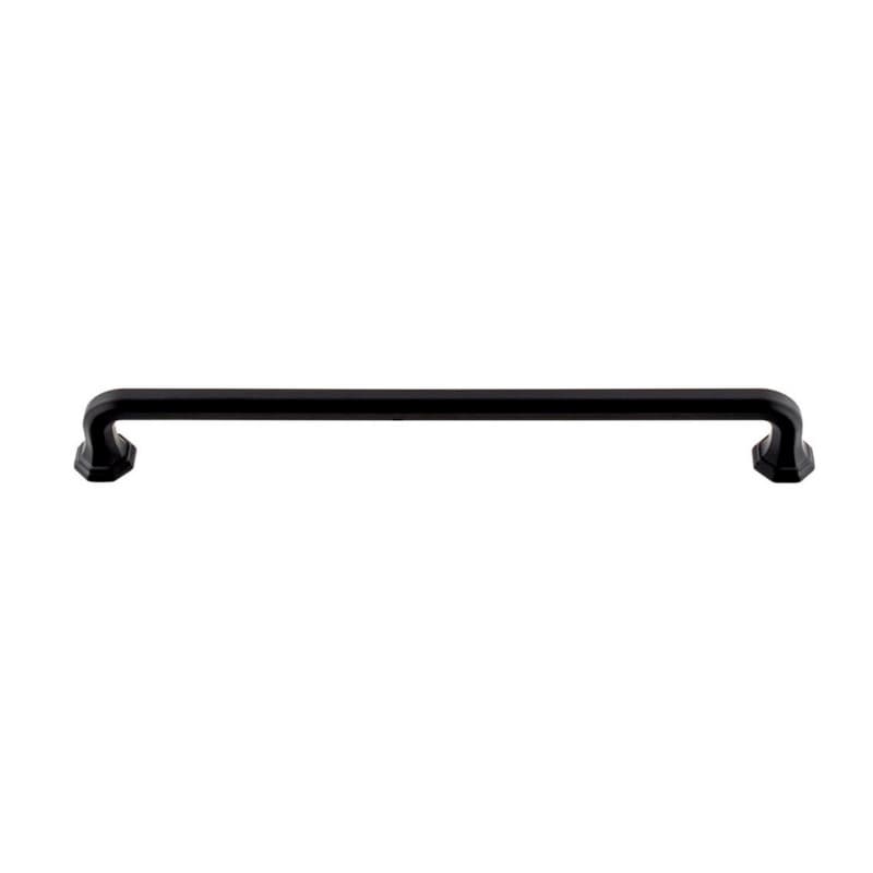 Top Knobs Elizabeth 8-13/16" (224 mm) Center to Center Matte Black Pull, 423-BL