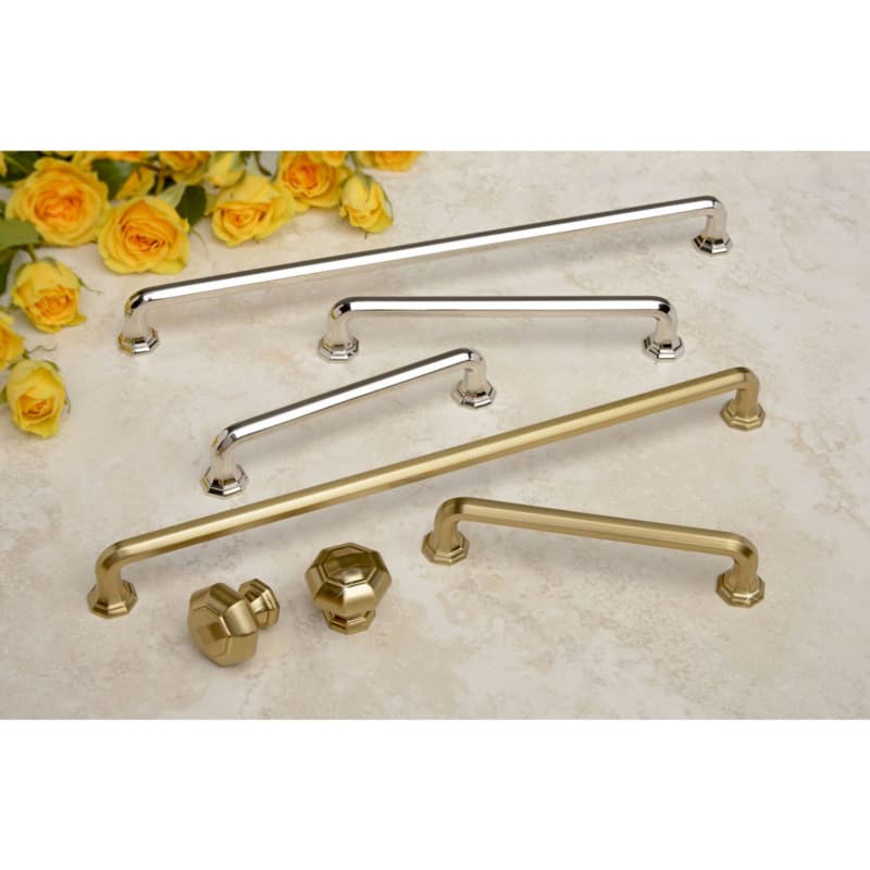 Top Knobs Elizabeth 12" (305 mm) Center to Center Polished Chrome Pull, 424-CH