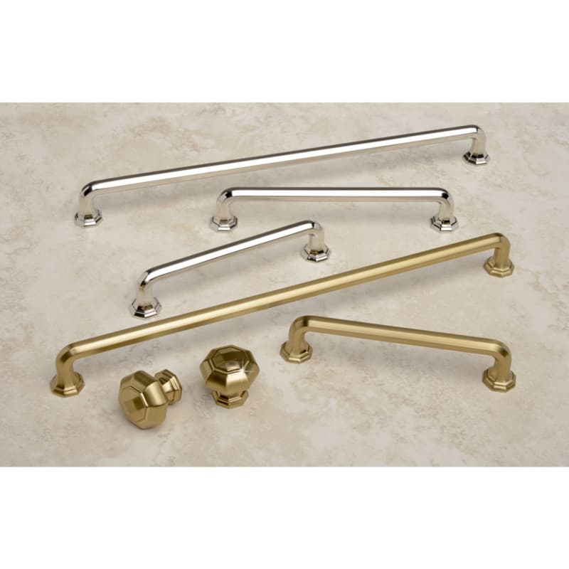 Top Knobs Elizabeth Series 12" (305 mm) Center to Center Warm Brass Pull, - 424-WB