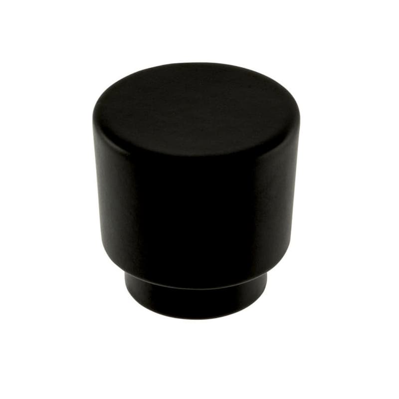 Top Knobs Tom Tom 1-1/4" (32 mm) Diameter Matte BlackKnob, 426-BL