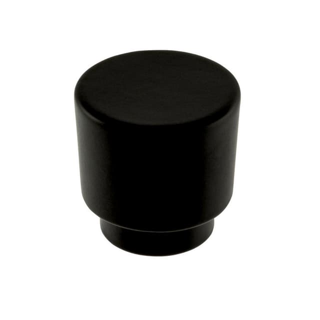 Top Knobs Tom Tom Series 1-1/4" (32 mm) Diameter Matte BlackKnob, - 426-BL