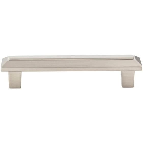 Top Knobs Trocadero 3-3/4" (96 mm) Center to Center Brushed Nickel Pull, 429-BRN