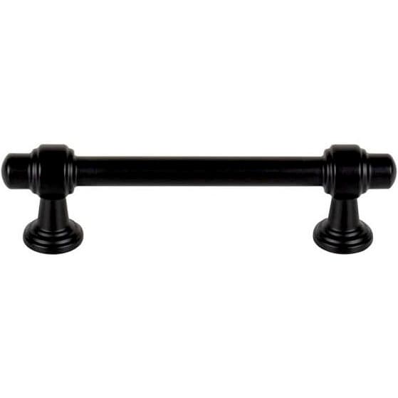 Top Knobs Bronte Series 3-3/4" (96 mm) Center to Center Matte Black Pull, - 430-BL