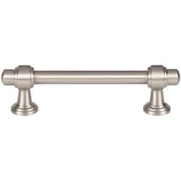 Top Knobs Bronte Series 3-3/4" (96 mm) Center to Center Brushed Nickel Pull, - 430-BRN