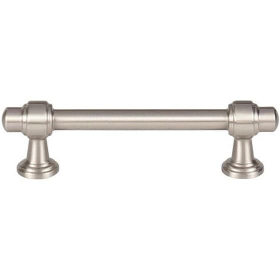 Top Knobs Bronte 3-3/4" (96 mm) Center to Center Brushed Nickel Pull, 430-BRN