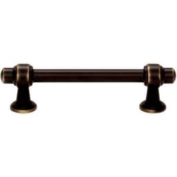 Top Knobs Bronte Series 3-3/4" (96 mm) Center to Center Cafe Bronze Pull, - 430-CFB
