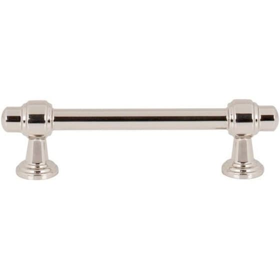 Top Knobs Bronte Series 3-3/4" (96 mm) Center to Center Polished Nickel Pull, - 430-PN